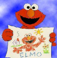 Elmo self portrait